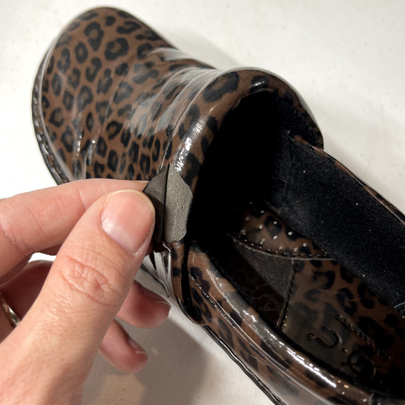 B.O.C. Born Concepts Peggy Brown Clog Womens 8 Comfort Shoe Cheetah Print C8638 - Picture 10 of 12